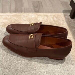 Coach Brown Leather Loafers